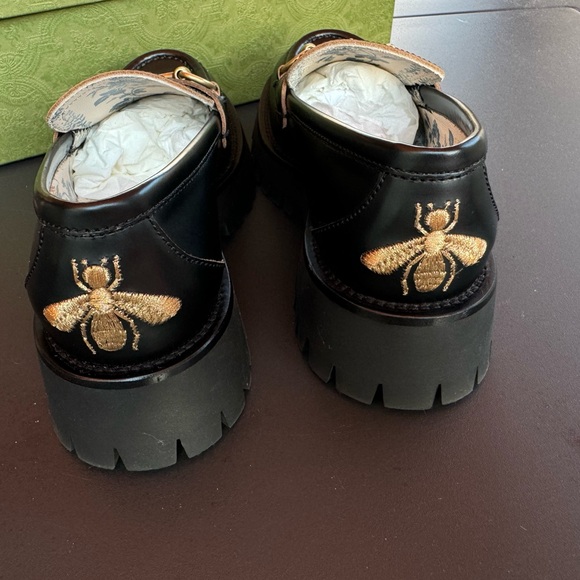GUCCI Lug Loafers NWB 💕 - Picture 4 of 16